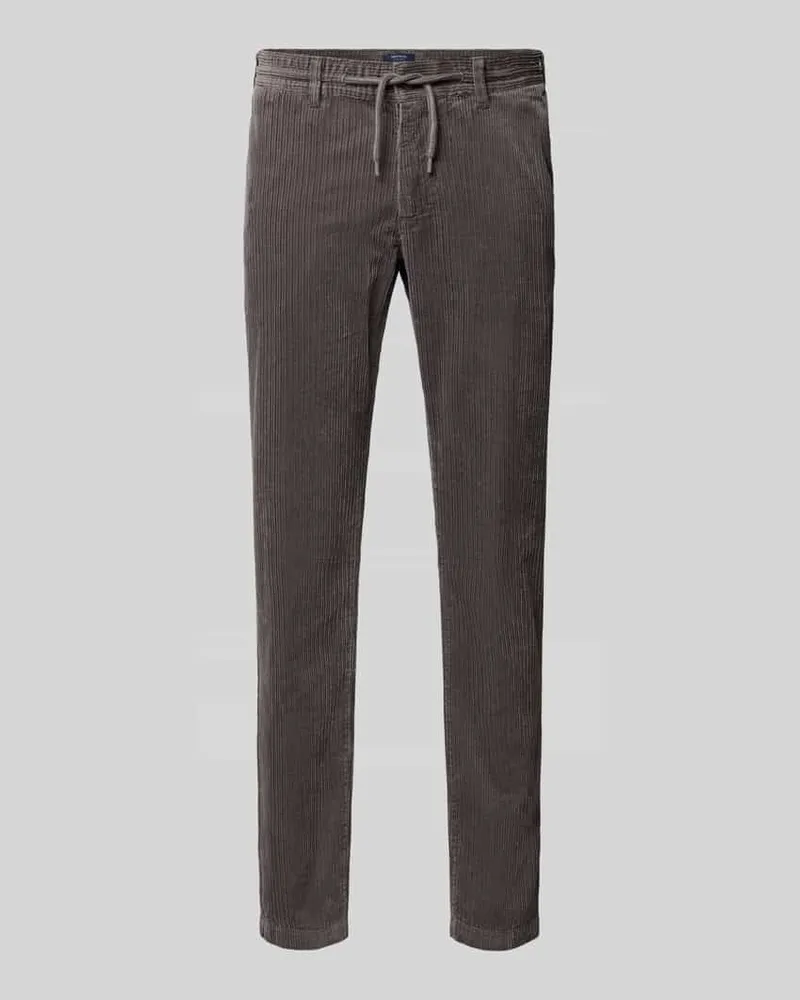 McNeal Cordhose mit Tunnelzug Mittelgrau