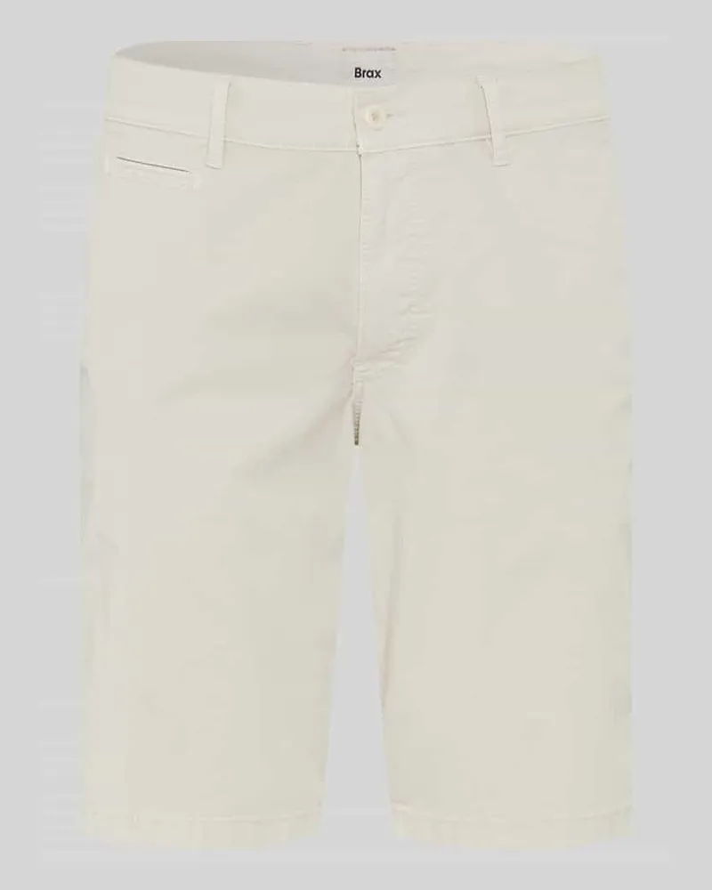Brax Regular Fit Bermuda aus Baumwoll-Mix Kitt