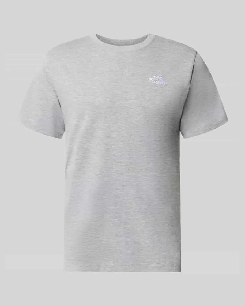 The North Face Regular Fit T-Shirt mit Rundhalsausschnitt Modell 'EVOLUTION Mittelgrau
