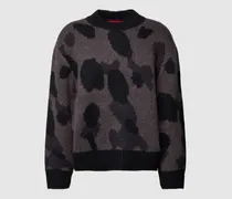 Strickpullover mit Allover-Muster Modell 'Sattiner