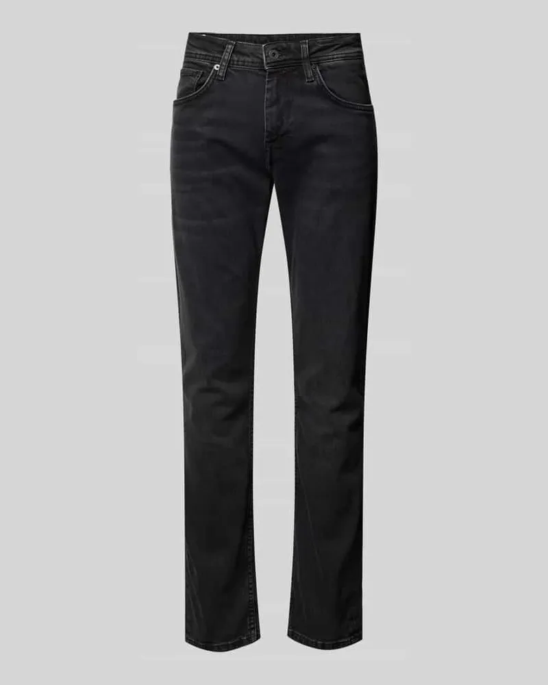 Pepe Jeans Straight Leg Jeans im 5-Pocket-Design 