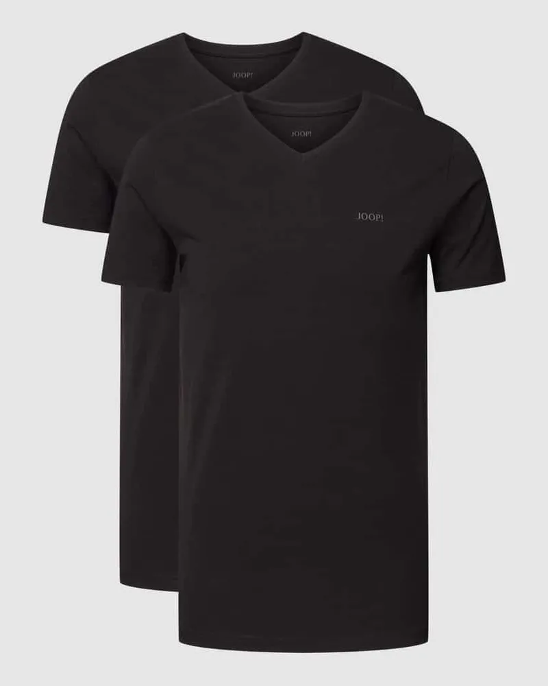 JOOP! Unterhemd mit V-Ausschnitt Black