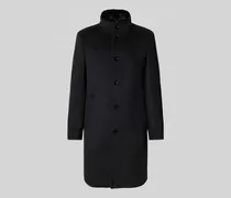 Wollmantel mit Stehkragen