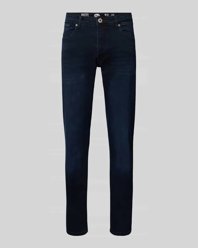 Petrol Industries Slim Fit Jeans im 5-Pocket-Design Marine