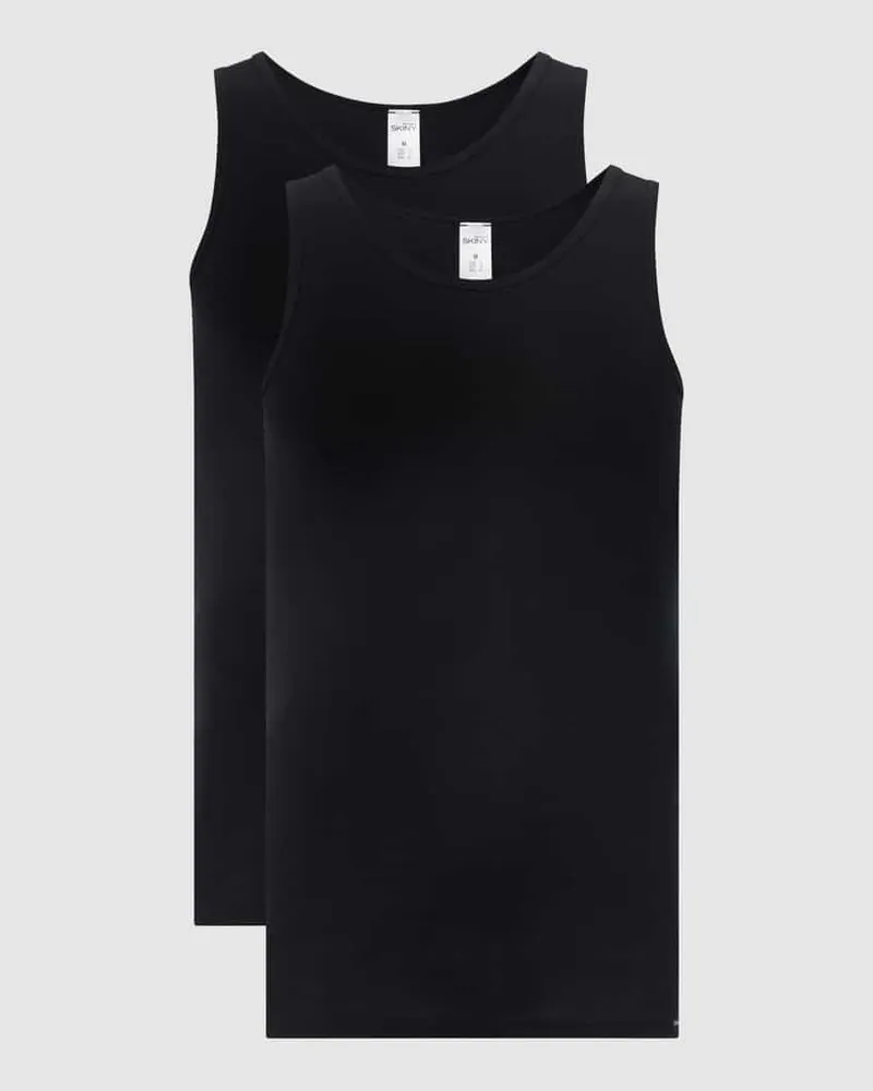 Skiny Tanktop aus Baumwolle im 2er-Pack 