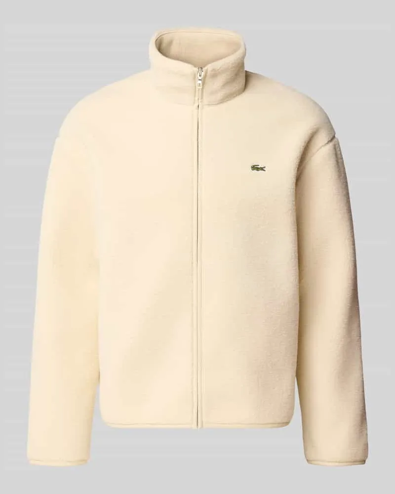 Lacoste Bomberjacke mit Logo-Detail Taupe