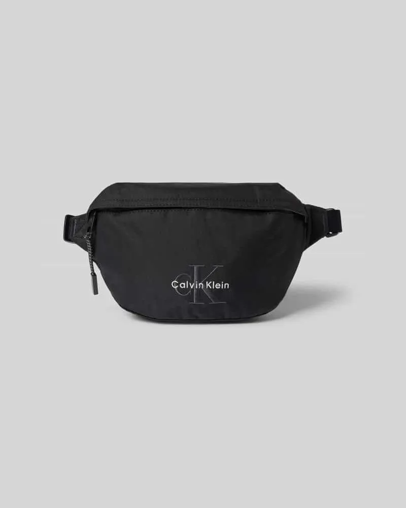 Calvin Klein Bauchtasche mit Label-Stitching Modell 'BOLD WAISTBAG Black