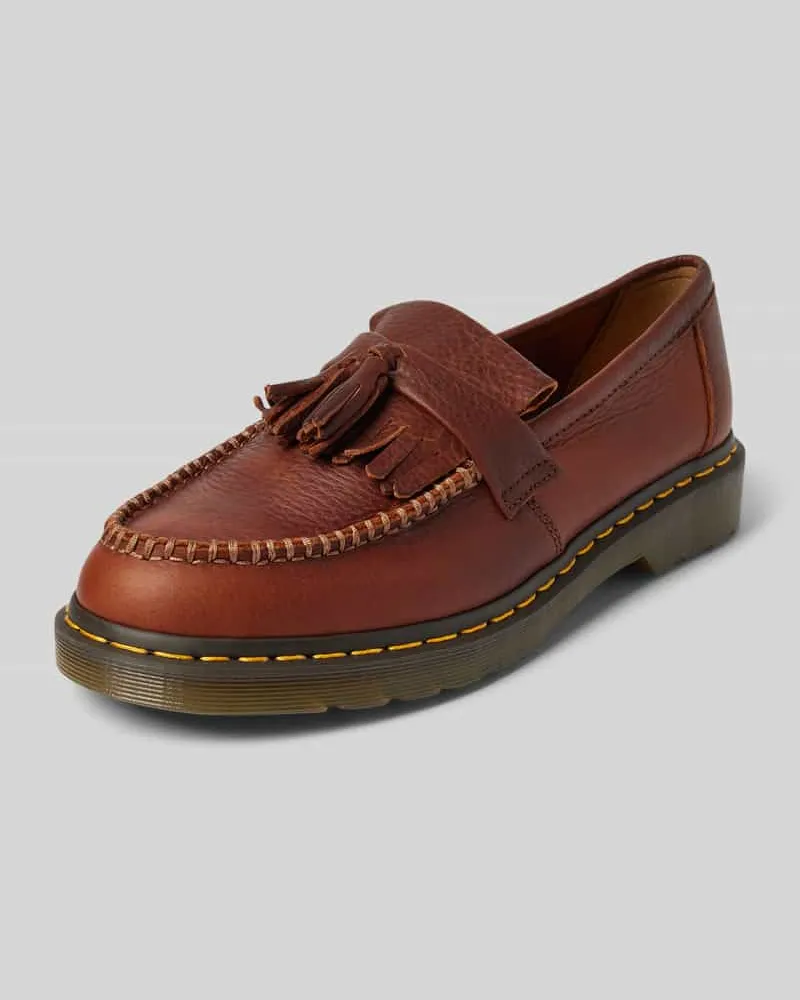 Dr.Martens Tassel-Loafer mit Quasten Modell 'Adrian YS Cognac