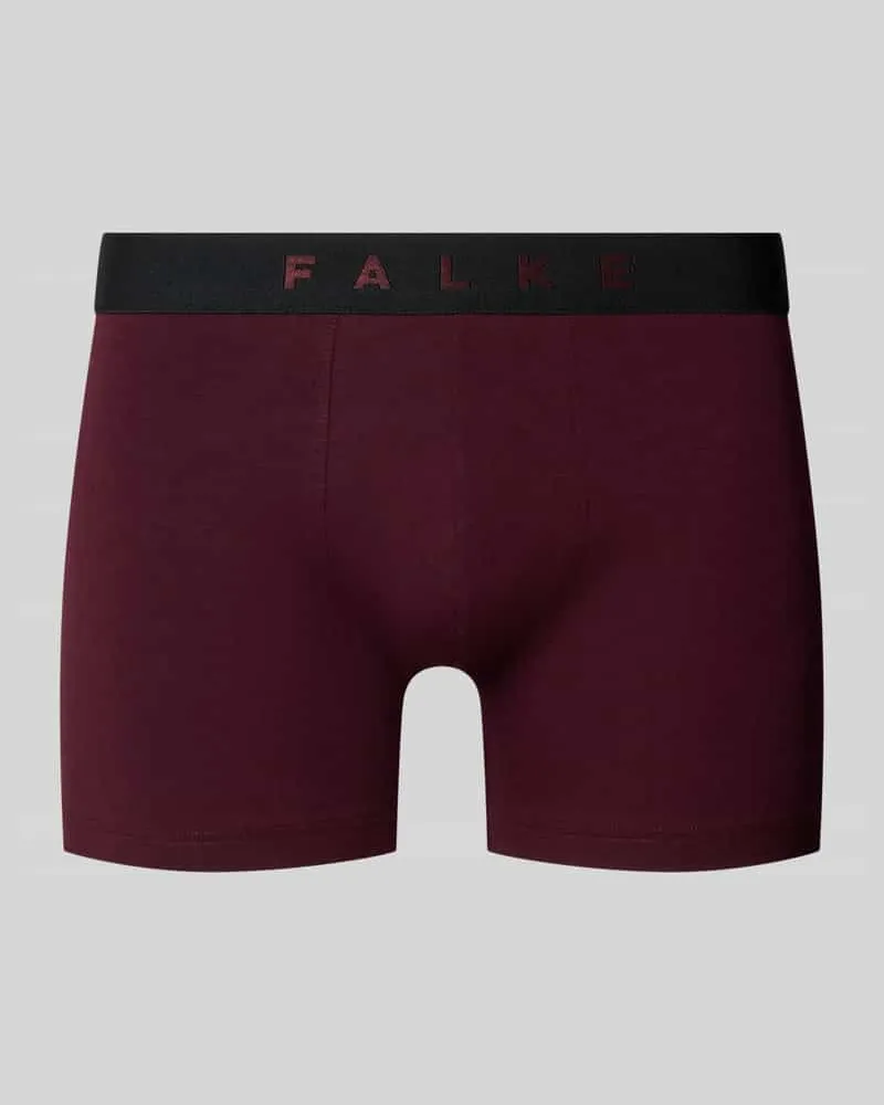 Falke Trunks im 2er-Pack aus Baumwoll-Mix Dunkelrot