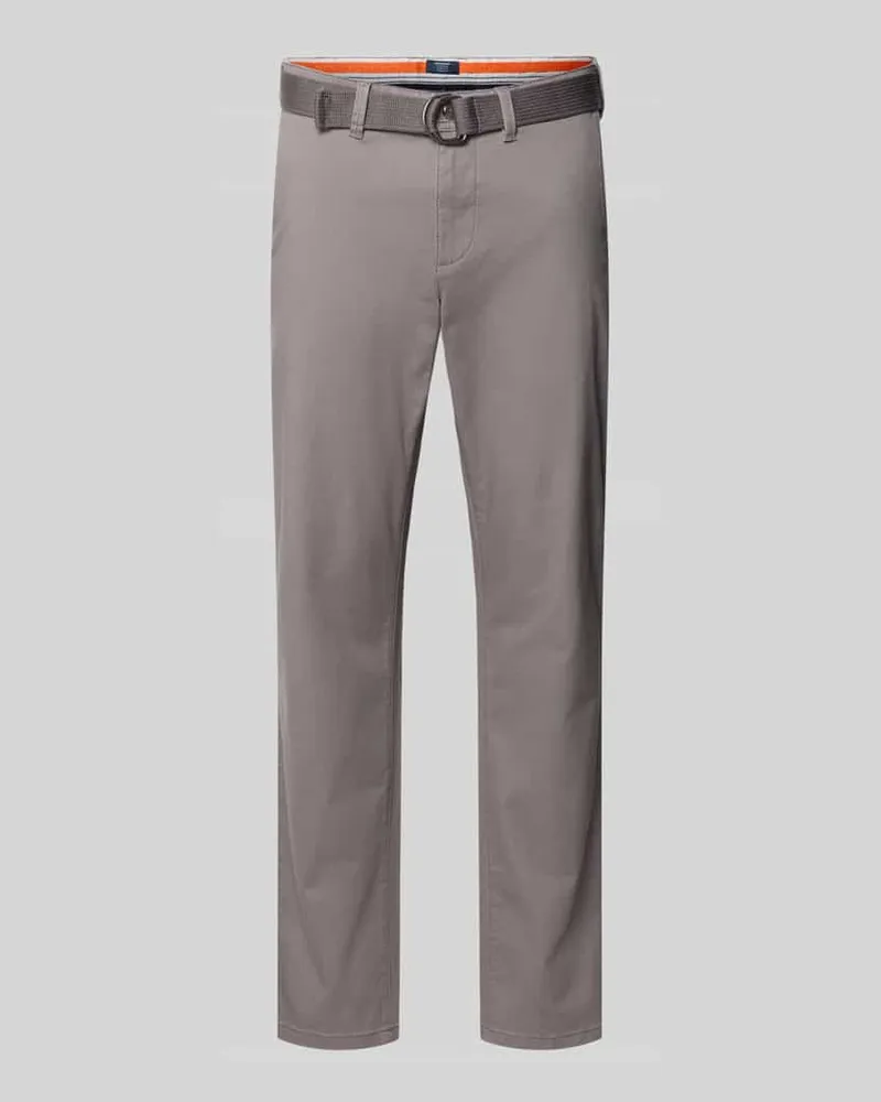 McNeal Slim Fit Chino mit Gürtel 