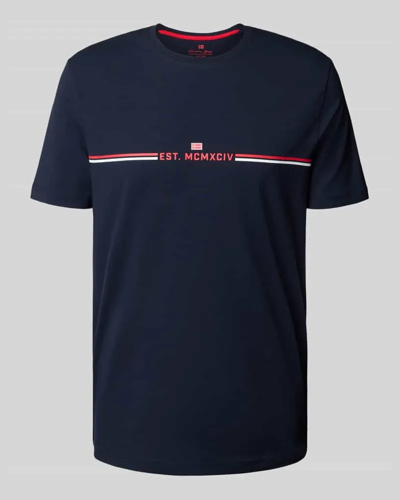 Christian Berg T-Shirt mit Rundhalsausschnitt 