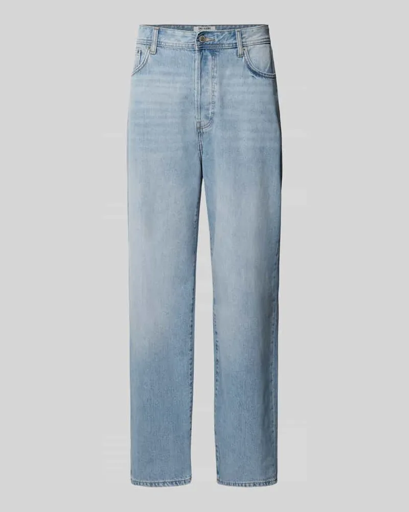 Only & Sons Jeans mit 5-Pocket-Design Jeansblau
