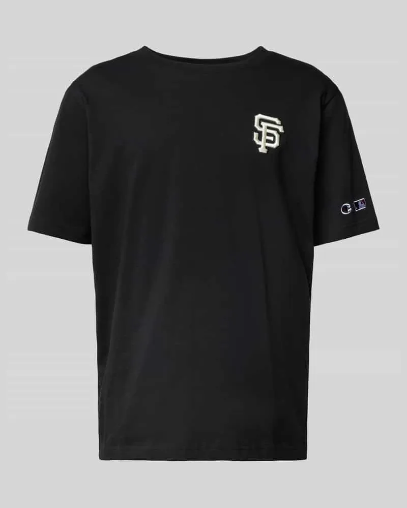 Champion T-Shirt mit Label-Detail Black