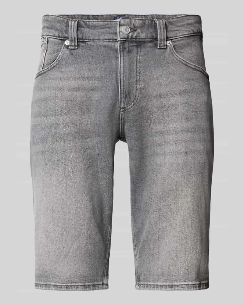 Tommy Hilfiger Slim Fit Jeansshorts aus Baumwoll-Mix Modell 'RONNIE Black