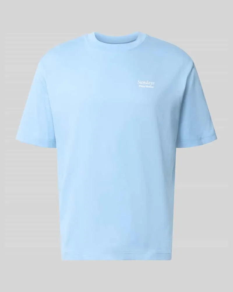 McNeal T-Shirt mit Statement-Print Sky