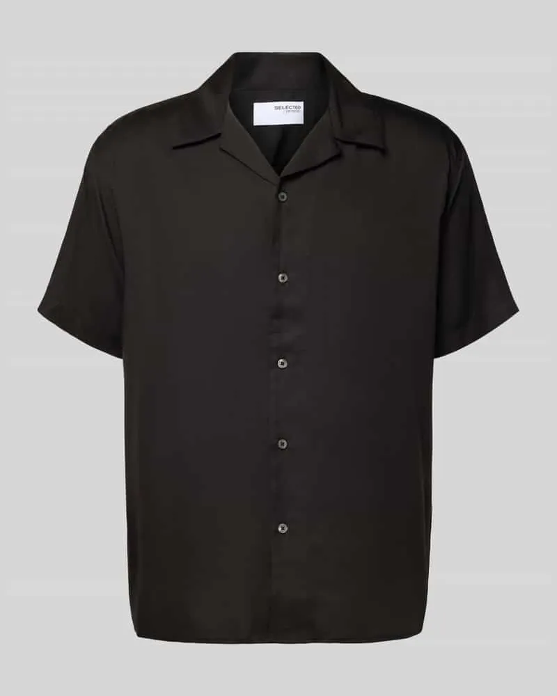 Selected Homme Relaxed Fit Freizeithemd aus Lyocell 