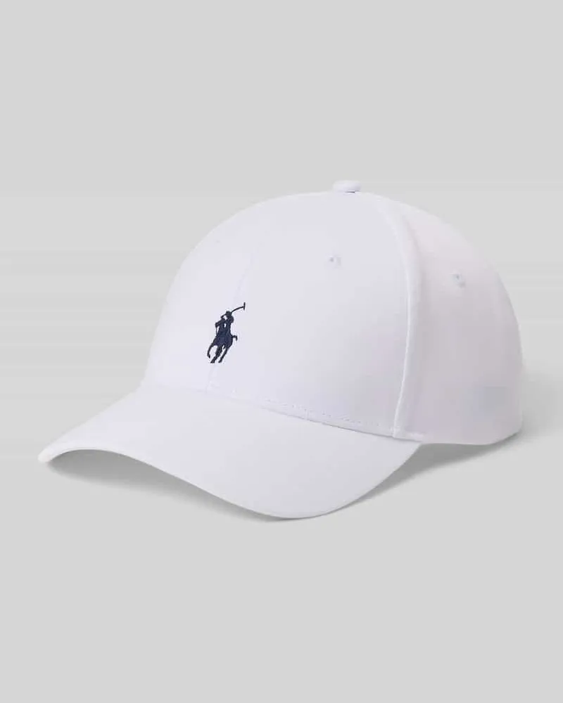 Ralph Lauren Basecap mit Logo-Stitching Weiss