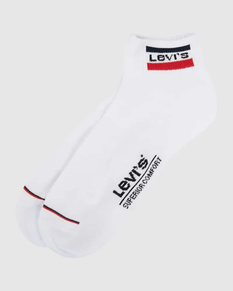 Levi's Socken mit Stretch-Anteil im 2er-Pack Weiss