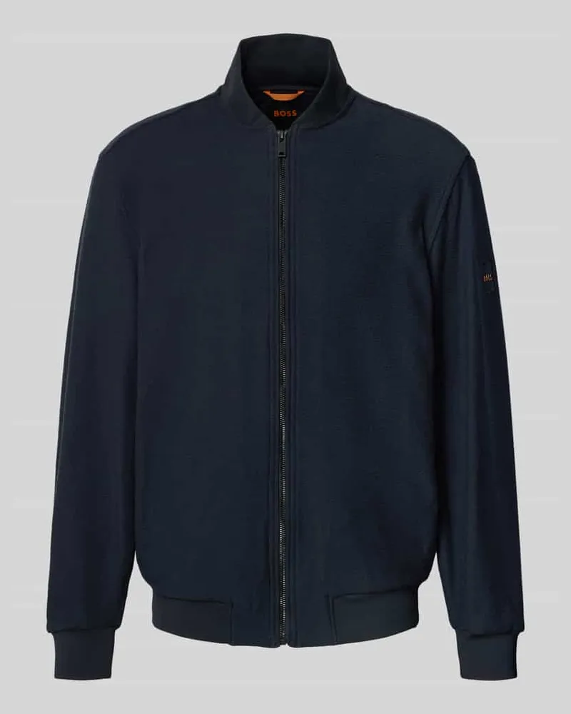 HUGO BOSS Regular Fit Sweatjacke aus reiner Baumwolle Modell 'LISIMBA 