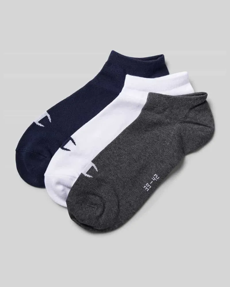 Champion Sneakersocken mit Label-Print im 3er-Pack 