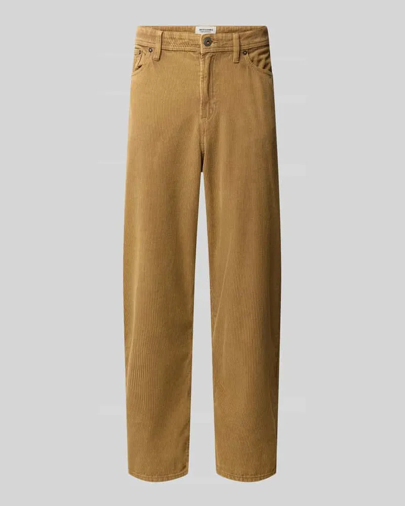 Jack & Jones Baggy Fit Cordhose Modell 'ALEX Beige