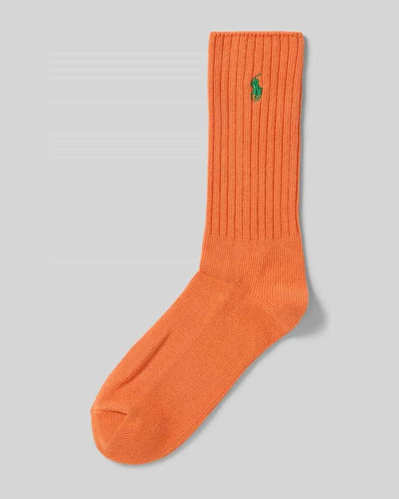 Ralph Lauren Socken mit Label-Stitching Orange