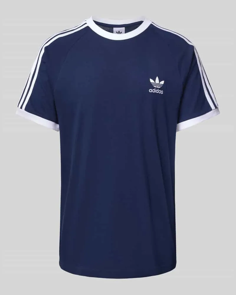 adidas T-Shirt mit Label-Stitching 