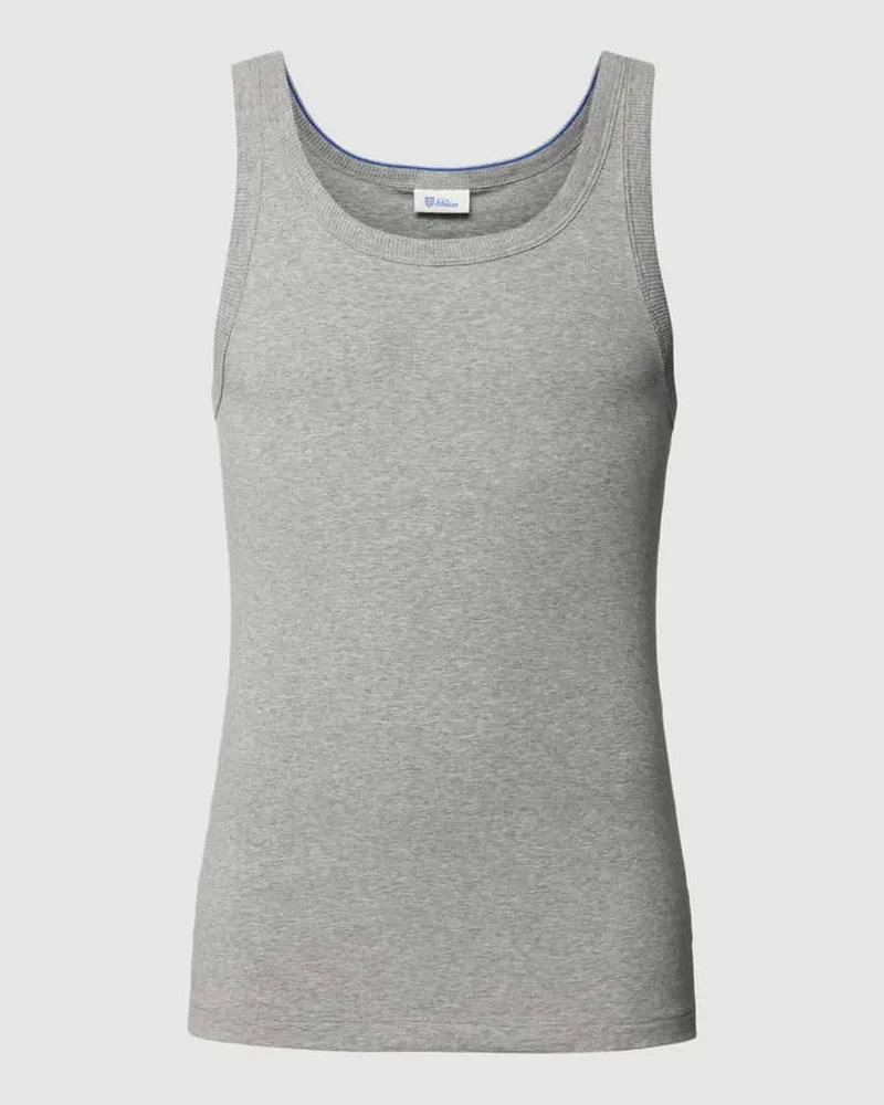 Schiesser Tanktop in melierter Optik Modell 'REVIVAL 