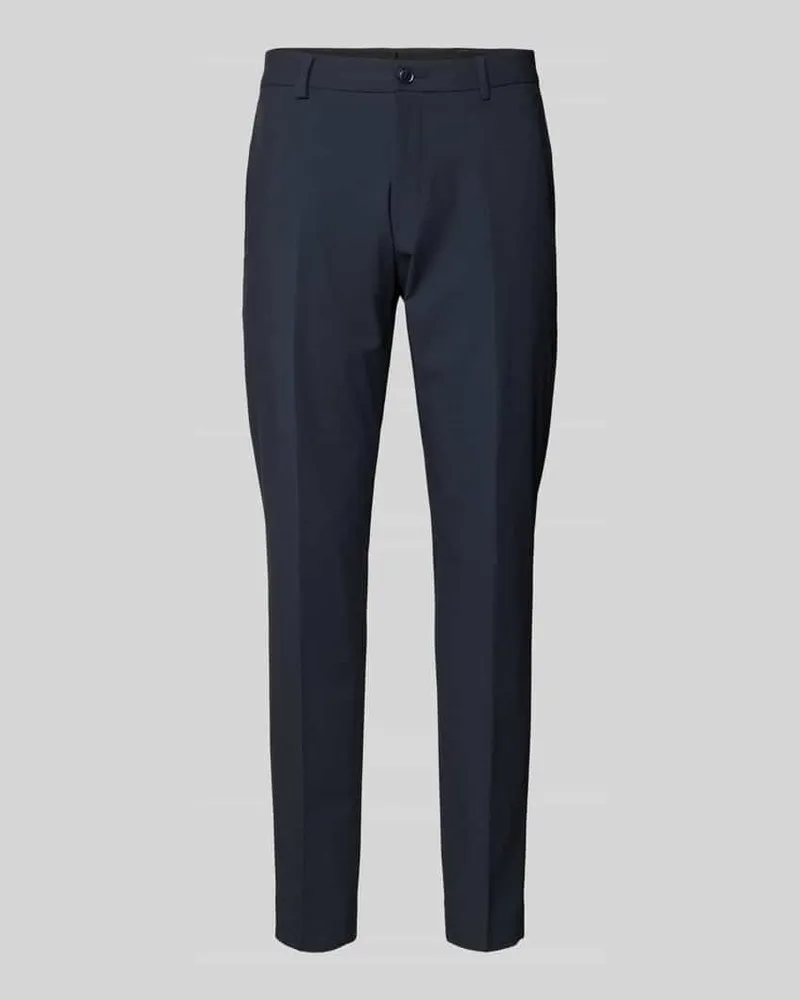 S.Oliver Tapered Fit Anzughose mit Bügelfalten Modell 'Pure Flex 