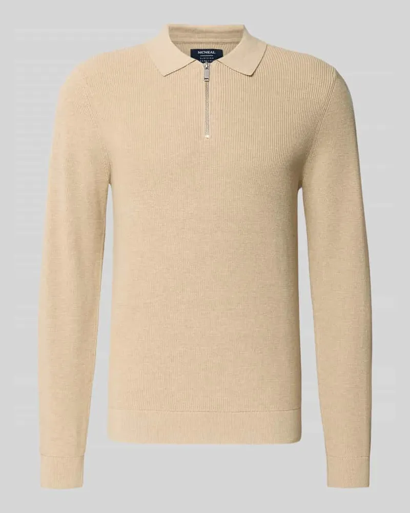 McNeal Strickpullover mit Reverskragen 