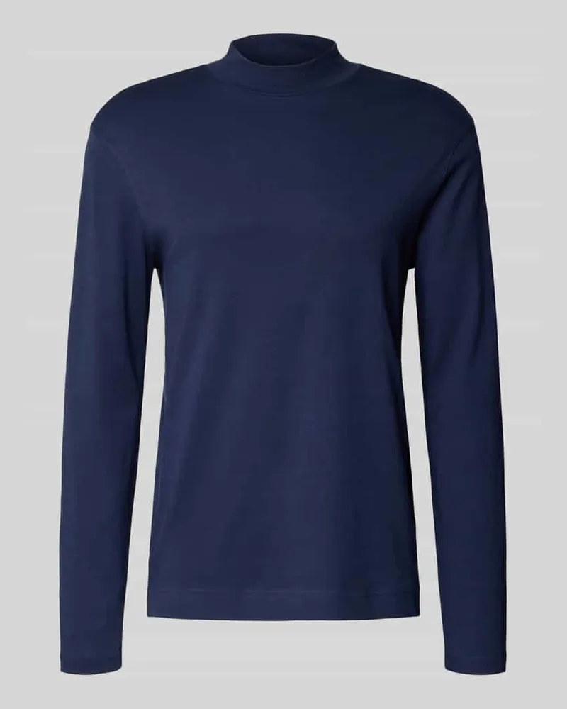 Christian Berg Longsleeve mit Stehkragen 