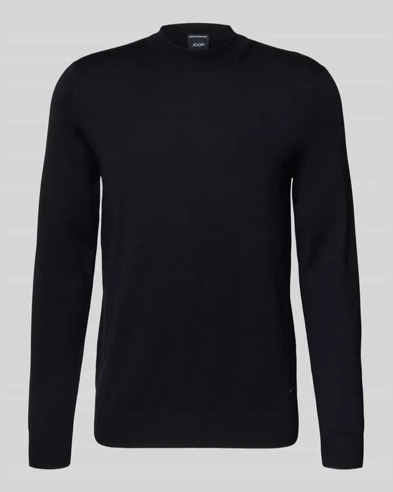 JOOP! Strickpullover aus reiner Wolle Modell 'Davide Marine