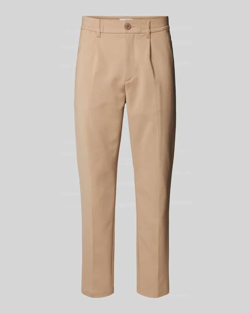 Casual Friday Regular Fit Stoffhose mit Bundfalten Modell 'Marc 