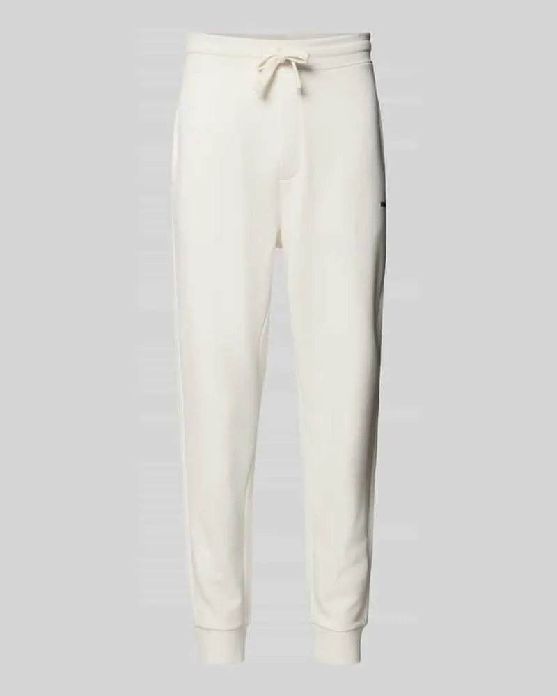 HUGO BOSS Regular Fit Jogginghose aus reiner Baumwolle Modell 'DAYOTE232 Kitt