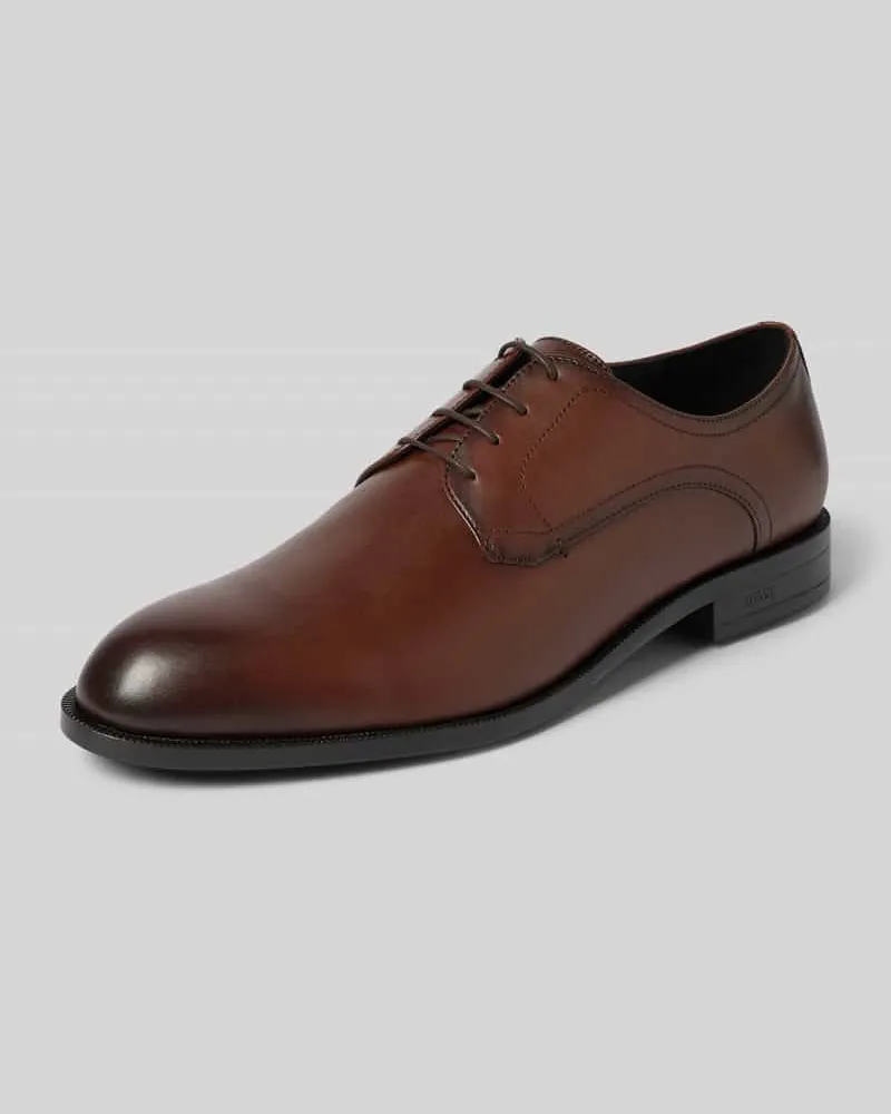 HUGO BOSS Schnürschuhe aus Leder Modell 'TAYIL 
