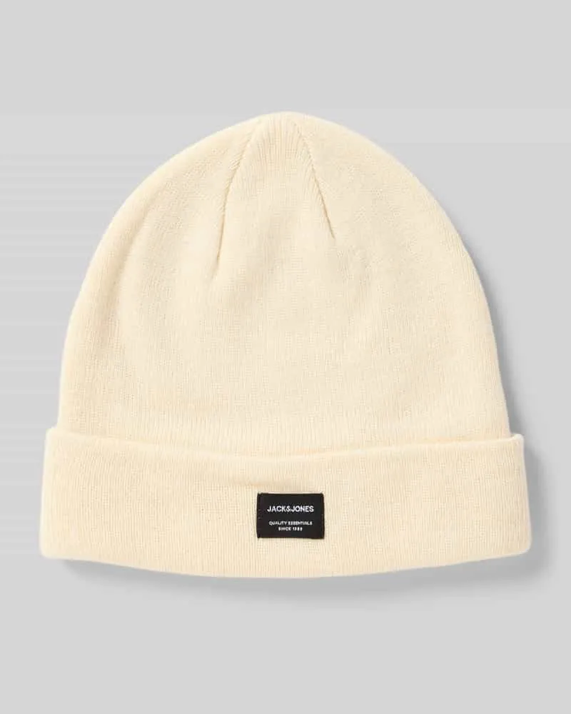 Jack & Jones Beanie mit Label-Detail 