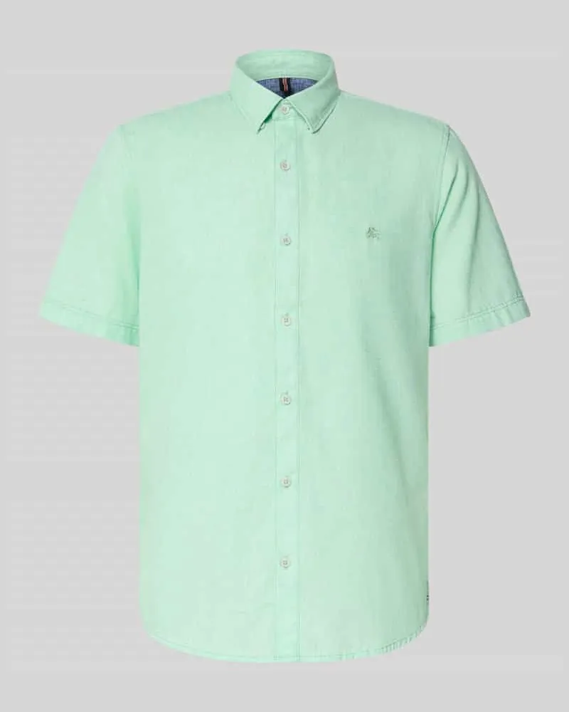 Lerros Freizeithemd mit Knopfleiste Mint