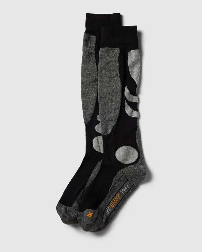 Camano Socken mit Label-Detail Black