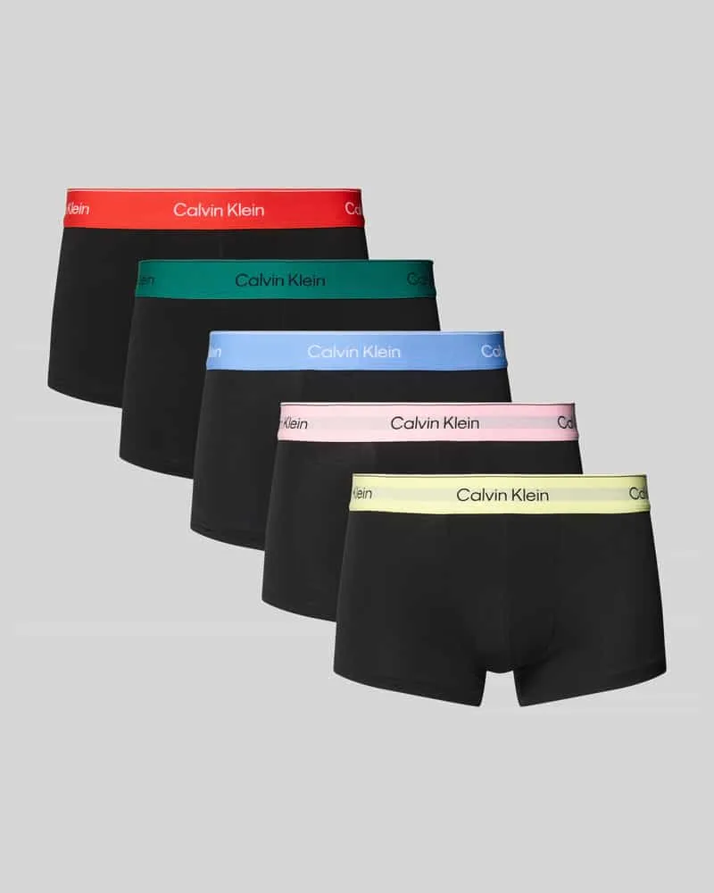 Calvin Klein Trunks mit elastischem Logo-Bund im 5er-Pack 