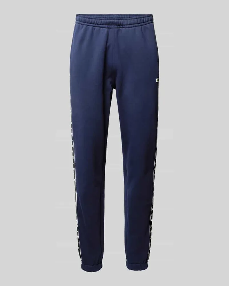Lacoste Regular Fit Sweatpants mit Baumwolle Marine