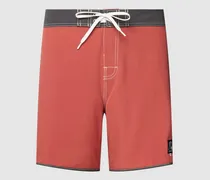 Badehose mit Label-Patch Modell 'ORIGINAL SCALLOP