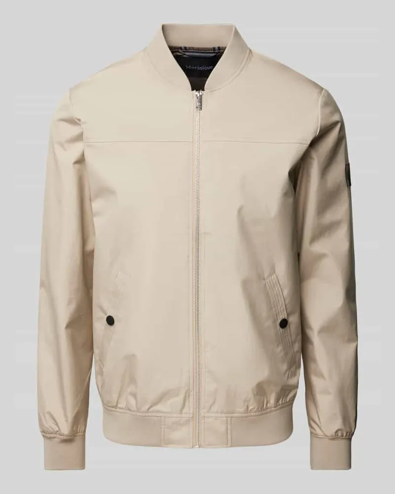 Matinique Blouson mit Reißverschluss Modell 'clay Beige