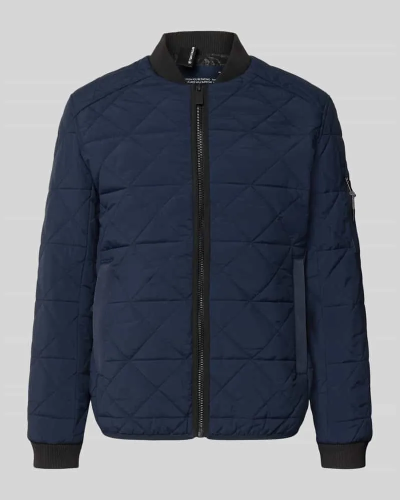 Tom Tailor Regular Fit Bomberjacke mit Ärmeltasche Marine
