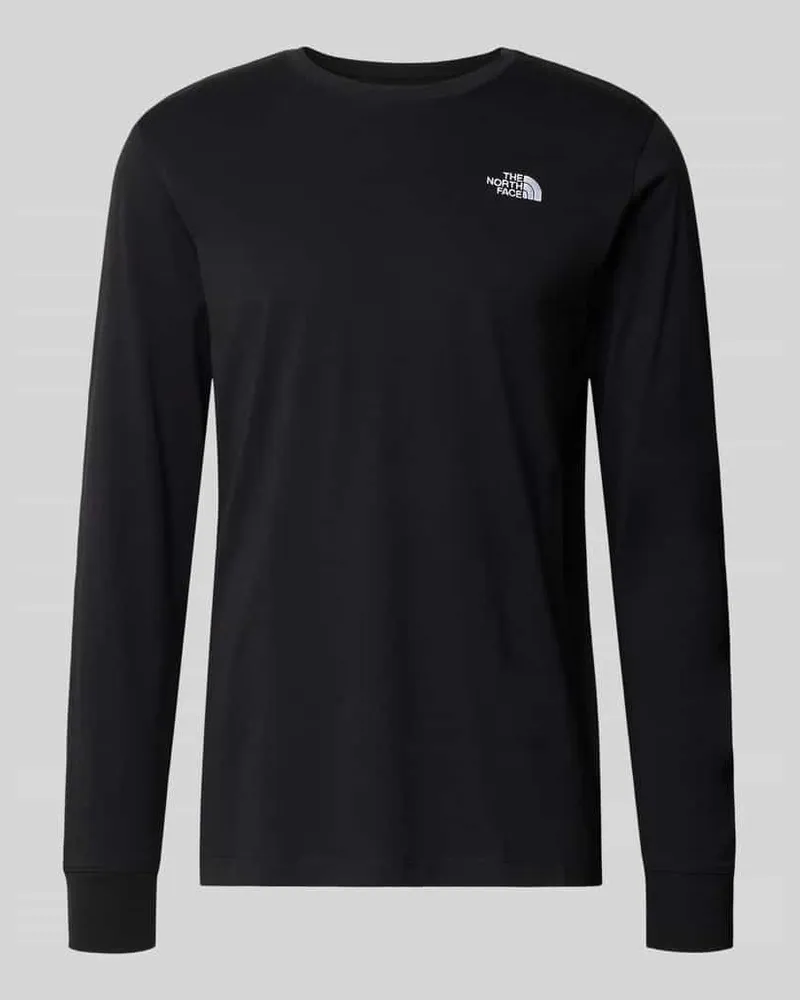 The North Face Langarmshirt aus Baumwoll-Mix Modell 'EVOLUTION Black