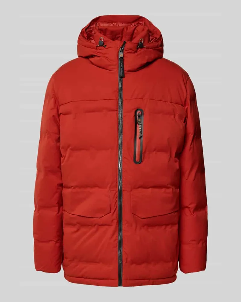Camel Active Steppjacke mit Pattentaschen Orange