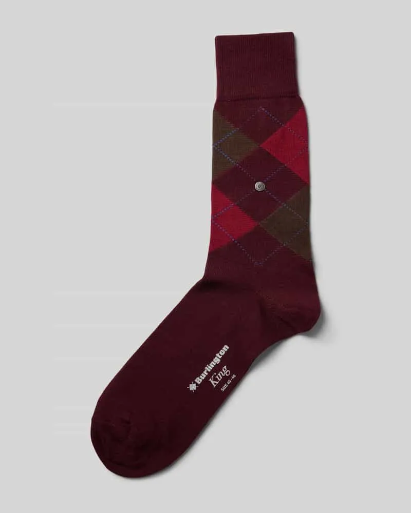 Burlington Socken mit Label-Details 