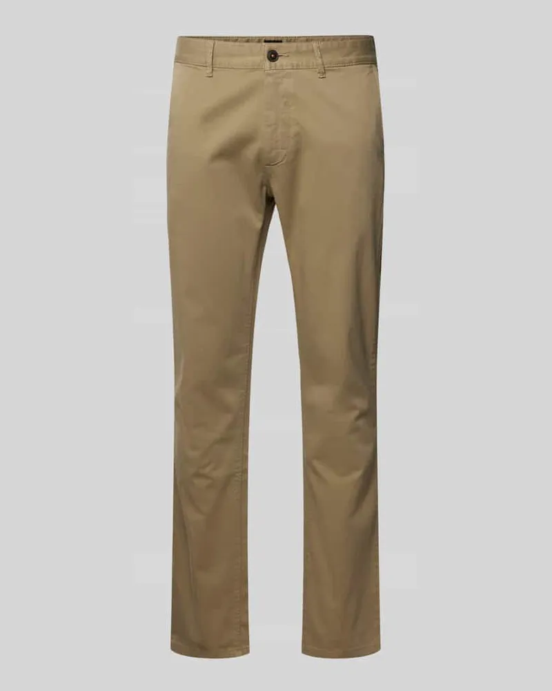 HUGO BOSS Slim Fit Chino mit französischen Eingrifftaschen 