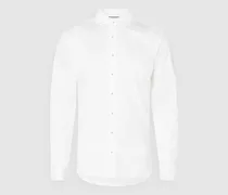 Slim Fit Freizeithemd aus Twill
