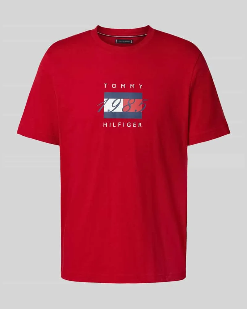 Tommy Hilfiger Regular Fit T-Shirt aus reiner Baumwolle 