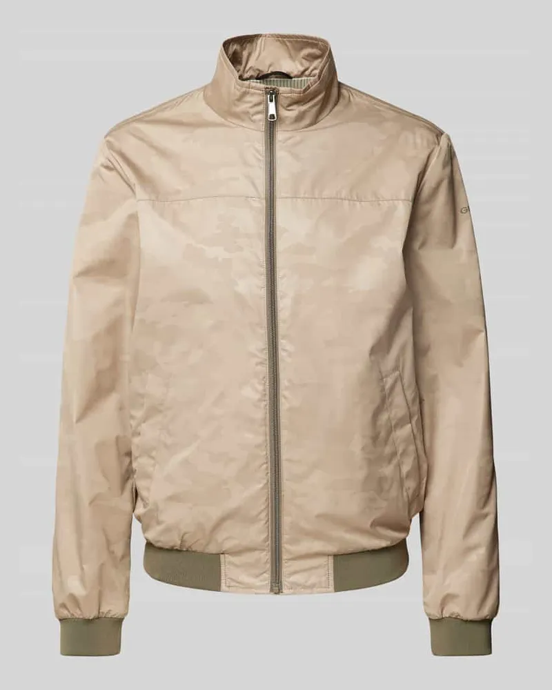 Geox Blouson mit Stehkragen Sand